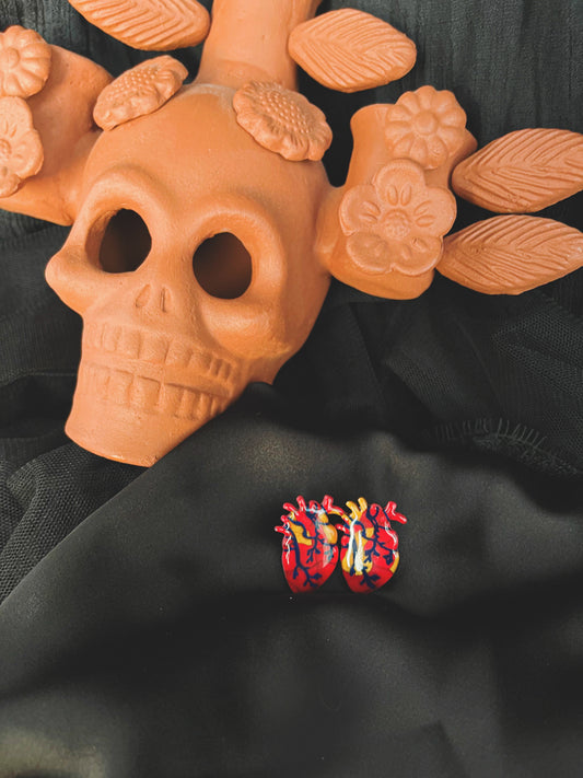 Corazón Sagrado Studs